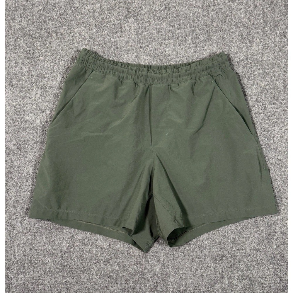Lululemon Men's Pace Breaker Short 5" Linerless Smoked Spruce Size Medium